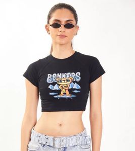 Bonkers Corner Baby Tee 🖤