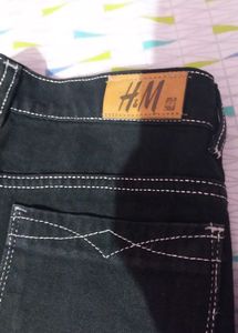 H&amp;M Black Cargo Pants