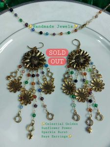 ✨️Fantasy Golden Era Bohemian Princess Earrings✨️