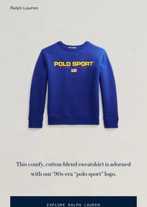 Rare‼️RL Polo Sports Sweatshirt