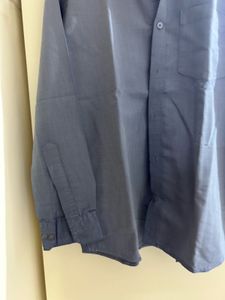 Men's Greyish Blue Shirt