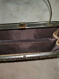 Sparkling Diamond Pattern Evening Bag
