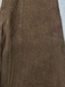 Brown Flared Pants
