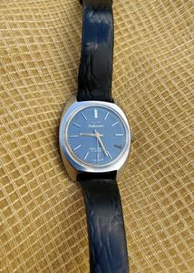 Vintage HMT Kohinoor Mechanical Watch Bluish Dial