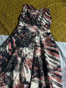 printed gown for women
