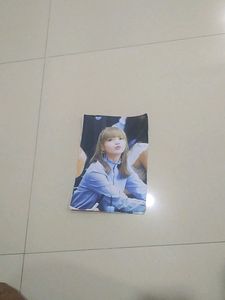 Blackpink Lisa blue Outfit Picture 🖼