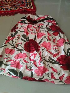 Floral Print Lpg Gas Cover