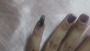 Sale!!! Grunge Galaxy Theme :  10 Press On Nails