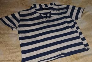 Sailor Style Top ( striped )