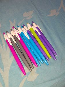 Combo Of 11pieces Flair Ezee Blue Ball Pen
