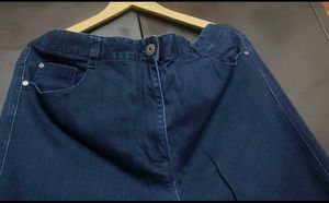 Blue Denim Jeans For Girl Or Woman 38 Waist