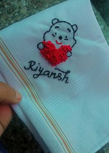 Handkerchief Embroidery Design For Baby