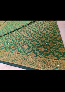 Combo of Elegant  2 Green Saree
