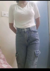 Light Blue Cargo 💙 Jeans
