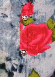 Floral Crop Shirt
