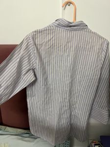 Striped Button-Down Shirt