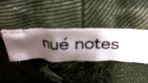 Nue Notes Flared Green  Denim