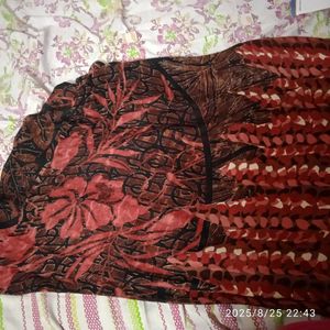 Pu georgette Saree