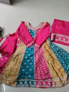 Plazzzo And anarkali Dress