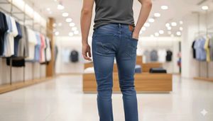 Men&#39;s Blue Denim Jeans