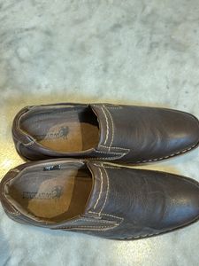 Brown Leather Loafers For Men