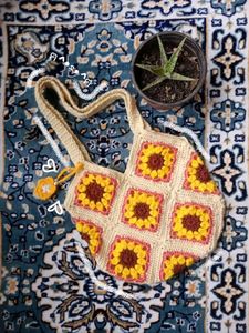 Crochet Tote Bag