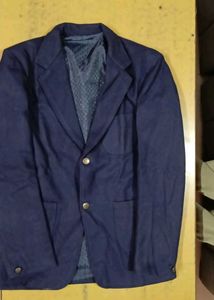 Classic Navy Blue Blazer