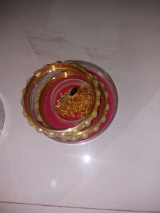 49 Bangles+ Bracelet+ Kada Necklace