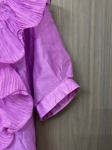 Party wear High Quality Organza Top For M&amp; L