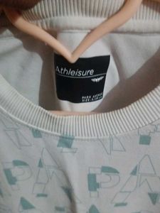 Patterned Crewneck Sweatshirt
