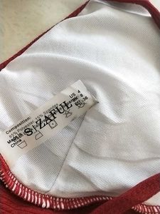 S Zaful Maroon Bra