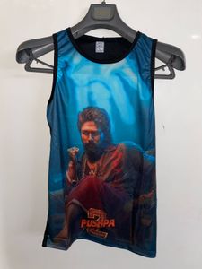 Pushpa Print Tank Top