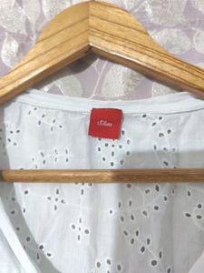 White s&#39;Oliver XXL Top