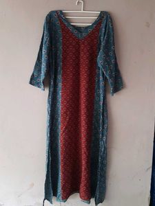 Bangal Cotton Long Kurta