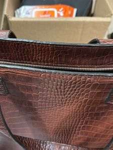Brown Leather Tote Bag
