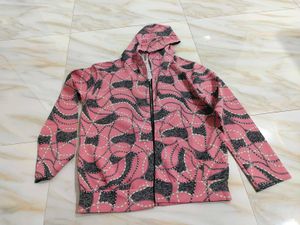 Patterned Hoodie