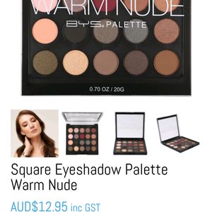 BYS Cosmetics Warm Nude Eyeshadow Palette