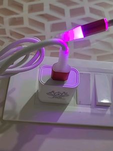 C Type Mobile Charger With Lights