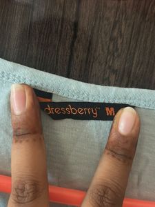 Light Blue Long Sleeve Top