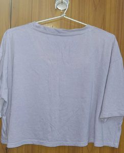 Lavender Crop Top