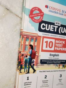 CUET (UG) English and General Aptitude Mock test b