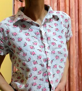 Crop Shirt Top