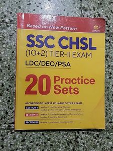 SSC CHSL Exam Prep Book