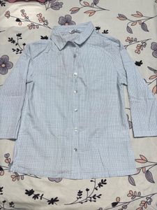 Blue Checked Shirt