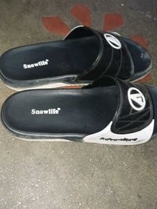 Snowlite Black Slides good condition