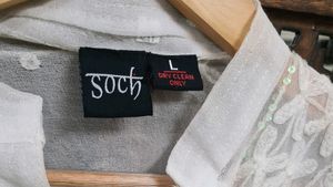 SOCH Sequin Lace Detail Kurta - Price Drop