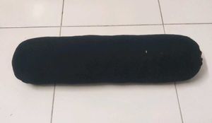 Black Bolster Pillow Cushion