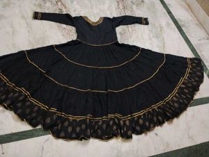 Elegant Black Ethnic Dress