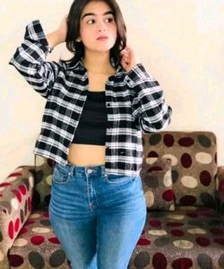 Trendy Plaid Flannel(two piece)