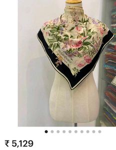 Vintage Yves Saint Laurent Silk Scarf/Bandana